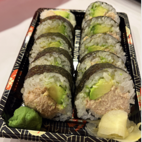 Cooked Tuna Sushi Roll