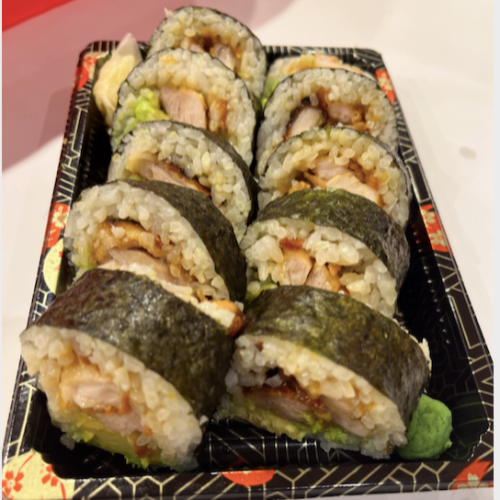 Teriyaki Chicken Sushi Roll